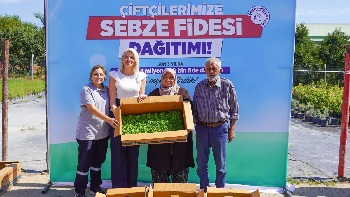 Bilecik’te 77 bin 400 fide toprakla buluşmak üzere çiftçilere dağıtıldı